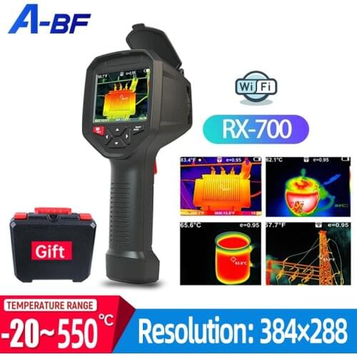 A-BF RX-700 WIFI Infrared Thermal Imager 384*288 Pixels Infrared Thermal Camera for phone -20°C~550°C Infrared Thermometer