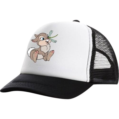 New Unisex Men Bambi fishing Baseball Caps Women Breathable Mesh Snapback Hats Casual sport Hats Cap