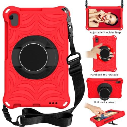 Case For Samsung Galaxy Tab A 8.4 2020 SM-T307 Tablet Kids Safe shockproof EVA Hand-held strap Stand Cover+Film+Gift Pen