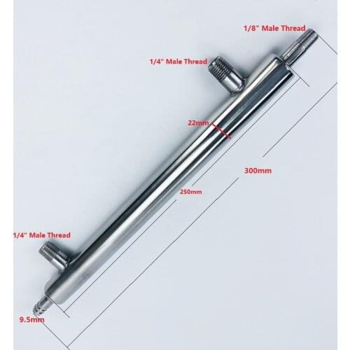 300mm Cooler Distiller Moonshine Condenser For Homebrew Vodka Whisky Wine Maker,Reflux,Stainless Steel 304