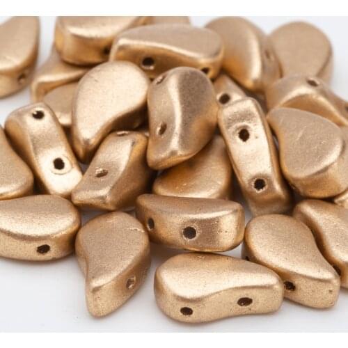 Taidian Hot New8*5mm Fashion Glass Beads PD Two Hole Not Faded Beadwork For Native Handcraft Jewelry Making 5grams About 15pcs