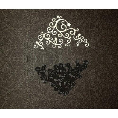 Metal beautiful flower corner cutting Dies Stencils for DIY Scrapbooking photo album Decorative Embossing DIY Paper Cards