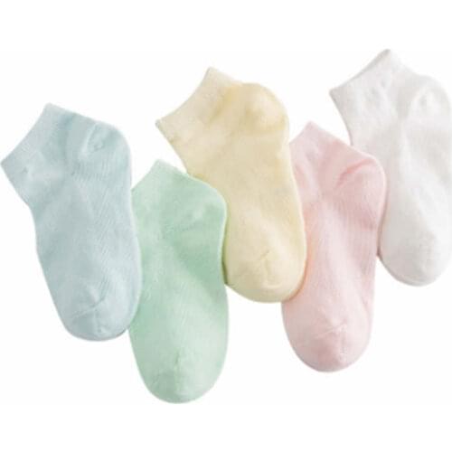 2019 new childrens spring summer 5 pairs of socks loaded fashion baby socks wholesale kids boy girl socks short factory outlet
