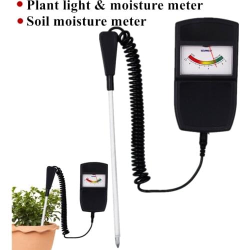 Soil pH Meter Soil moisture meter Plant Flowers Pointer outdoor Soil Detector PH Tester Acidity Meter Analyzer for garden flower