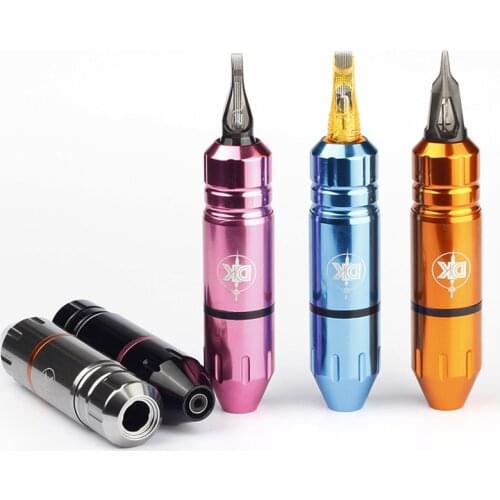 DK Professional Tattoo Machine Cartridge Tattoo Pen Machine Permanent Makeup Eyebrow Gun Machine with Box and Cable