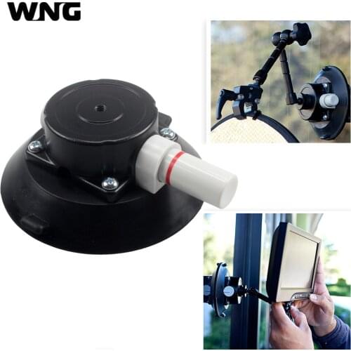 4.5inch 6inch Hand pump suction depression maintenance lamp type car photography suction supporting pan tilt