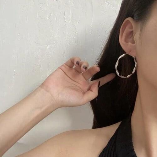 S925 Silver Needle Exquisite Small High-end Zircon Simple Temperament Small Hoop Earrings for Women Jewelry