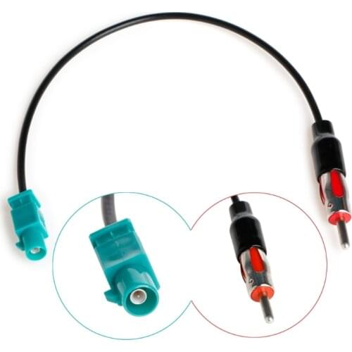 Car Truck Player Stereo Antenna Adapter Male Aerial Plug Radio Converter Cable E7CA