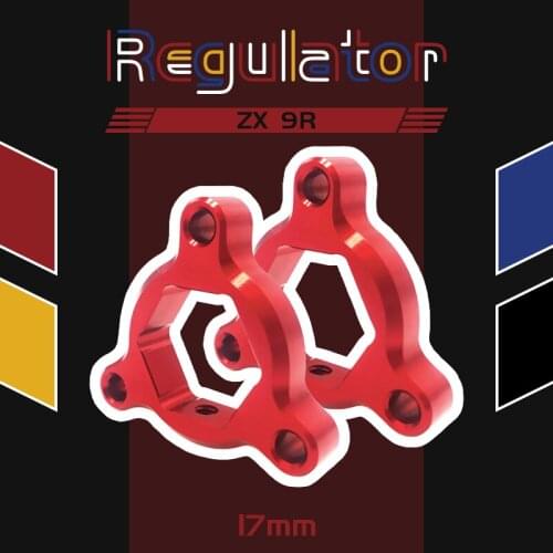 Motorcycle Accessories CNC Aluminum 17mm Suspension Fork Preload Adjusters for Kawasaki ZX9R zx 9r 1998 1999 2000 2001 2002 2003