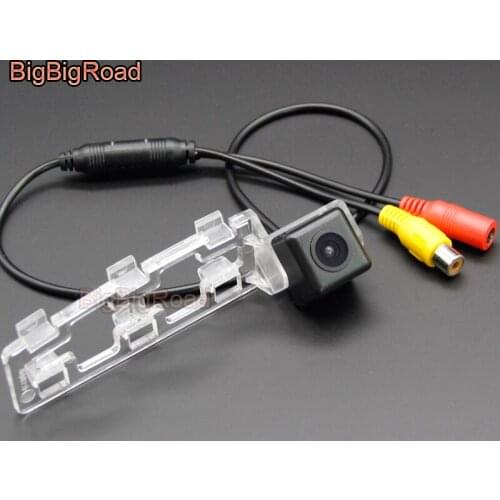 BigBigRoad Wireless Rear View Backup Camera HD Color Image For Toyota Yaris Sedan Vios 2008 2009 2010 2011 2012 2013 Waterproof