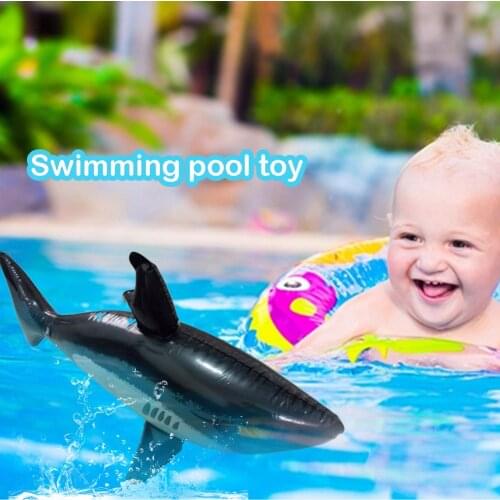 Childrens Water Toys PVC Inflatable Shark Toys Simulation Inflatable Animals Toys For Swimming Pool