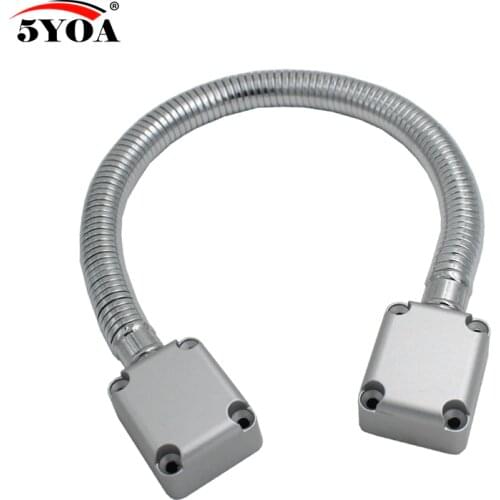 5YOA Door Loop Electric Exposed Mounting protection sleeve Access Control Cable Line for Control Lock Door Lock Stainless steel
