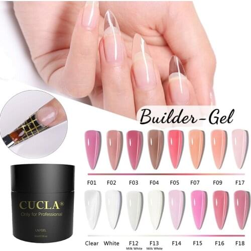 60ml Nail Extension Gel Nail Model Phototherapy Gel Crystal Removable Painless UV Glue Camouflage Quick Building Gel TSLM1