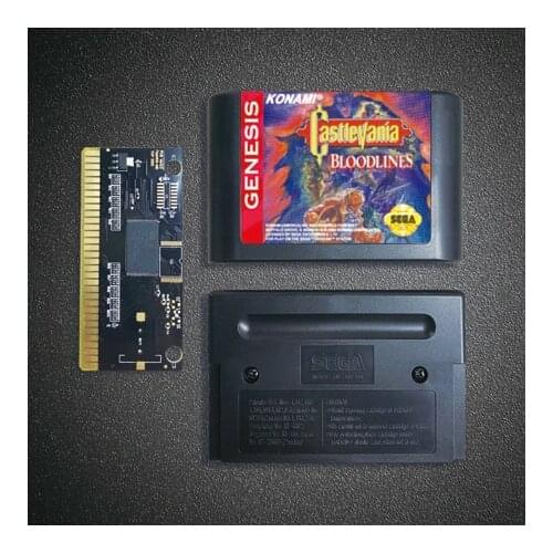 Castlevania Bloodlines - 16 Bit MD Game Card for Sega Megadrive Genesis Video Game Console Cartridge