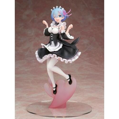 Kawaii Anime Re:ZERO -Starting Life in Another World- Rem Cat Ear Ver. Complete PVC Action Figure Collectible Model Toys Doll