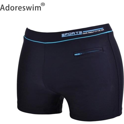 Two-Piece Separates Adoreswim Brand New Designed Men Swimwear Swimsuits Low Waist Sexy Mens Swimming Boxers Board Trunks 804