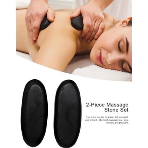 Essential Massage Stones Professional Basalt Hot Stones for Spa Home Relaxing