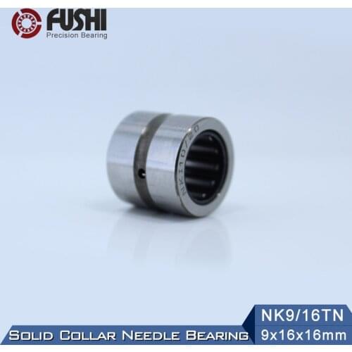 NK9/16TN Bearing 9*16*16 mm ( 5 PC ) Solid Collar Needle Roller Bearings Without Inner Ring NK9/16 TN NK916 Bearing