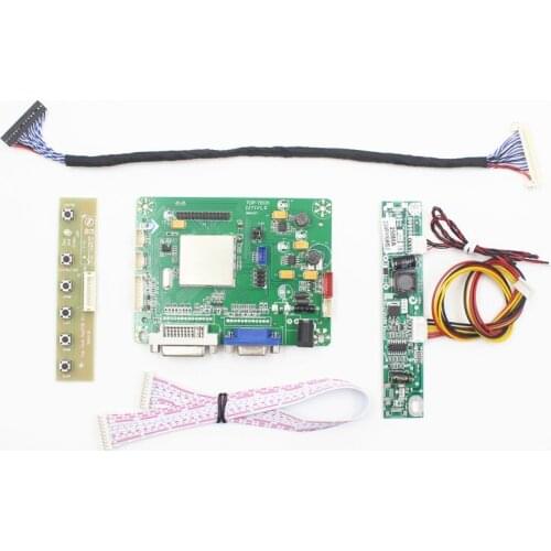 TP2271 LCD controller board support DVI VGA for LCD panel 19.5 inch LM195WX1-SLA1 LM195WX1-SLC1 easy repair diy lcd module
