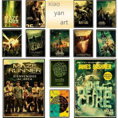 Full Diamond Embroidery Maze Runner Diamond Painting DIY Diamond Mosaic Cross Stitch Kits for Home Decoration