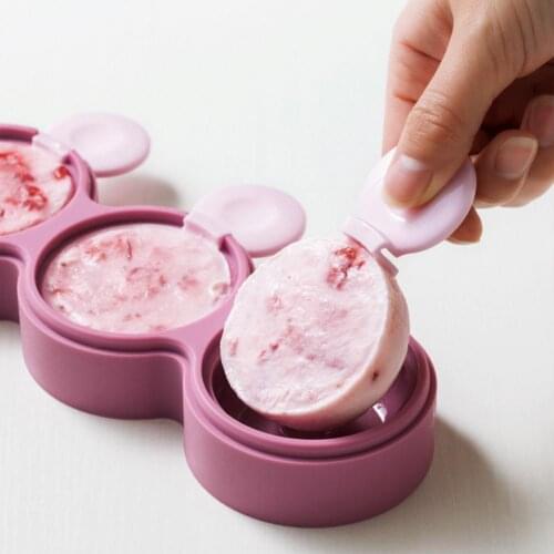 Silicone Ice Maker Mold Multifunction Reusable Dessert Ice Cream Mold Summer Bar Kitchen Tools