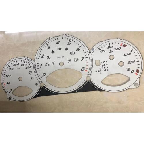 Instrument Cluster Gauge Face For Porsche 987.2 Boxster 987 C2 Cayman 190MPH