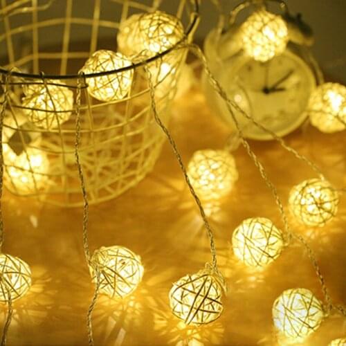 LED Night Lights 2.5M 5M AAA Battery Fairy Garland String For Wedding Christmas Party Indoor Home Holiday Decoration Lighting