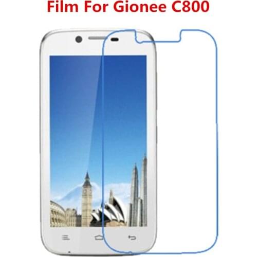 1/2/5/10 Pcs Ultra Thin Clear HD LCD Screen Protector Film With Cleaning Cloth Film For Gionee C800
