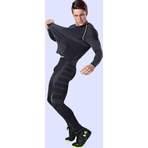 1 Set Men Clothing Winter Outdoors Thermo Thermal Underwear Hot-Dry Technology Surface Warm Elastic Force Long Johns