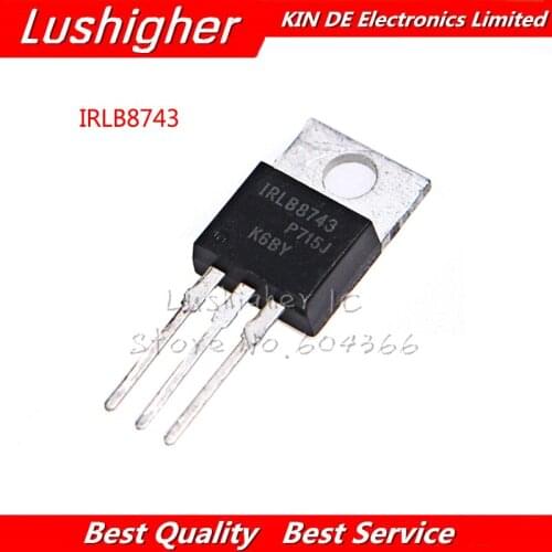 5pcs IRLB8743PBF TO220 IRLB8743 TO-220