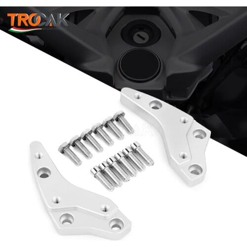 Motorcycle Aluminum Alloy Handlebar Risers 18mm Height up Adapters For BMW K1600GT K1600GTL 2012-2019 K 1600 GT GTL K 1600GT/GTL