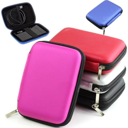 For 2.5" USB External WD HDD Hard Disk Drive Protect Hand Carry Case Cover Pouch H054