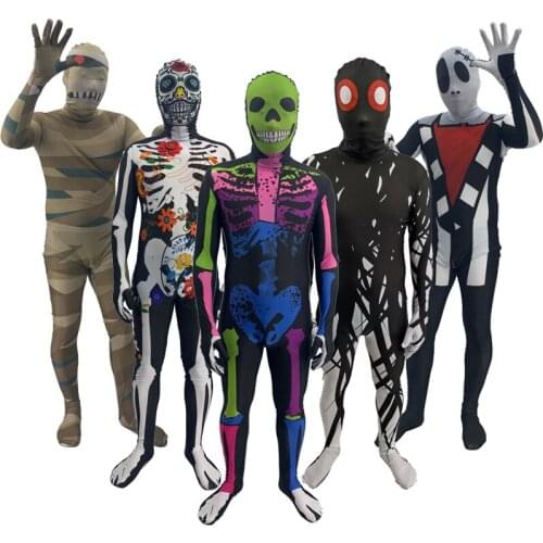 Adult / Kids Size Halloween Costume Cosplay Zentai Suit