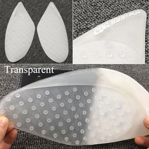 MTImport Transparent Anti slip Fuel Tank Pad Side Gas Knee Grip Traction Pads For Honda CBR1000RR 2008 2009 2010 2012 CBR 1000