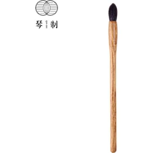 QINZHI Professional Handmade Make Up Brush 13 Tapered Eye Shadow Blending Brush Soft Saikoho Goat Hair Makeup Brushes