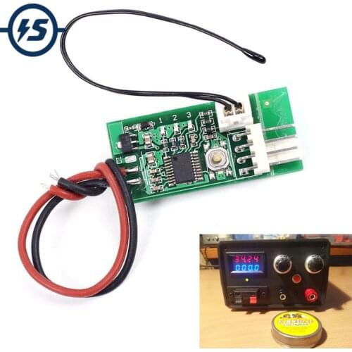 STK IC Fan Temperature Speed Controller PWM Temperature Controller 4-Wire DC 12V Controller Governor for PC Fan/Alarm