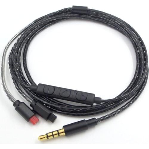 Detachable Cable for Audio Technica ATH-IM04 ATH-IM03 ATH-IM02 ATH-IM01 ATH-IM70 ATH-IM50 Replacement Cable Wire Line With Mic
