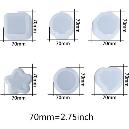 J60E Plant Flower Pot Epoxy Resin Mold Dish Plate Succulent Flowerpot Silicone Mould