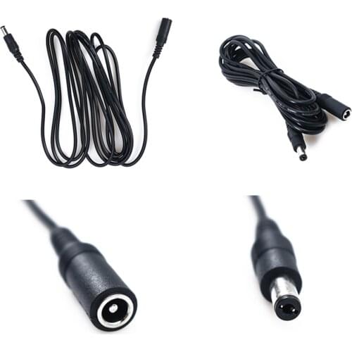 1 pc Professional 12V DC Power Cord 5.5*2.1mm Male Female Extension Cable For TV Camera Power Adapter Home Appliance