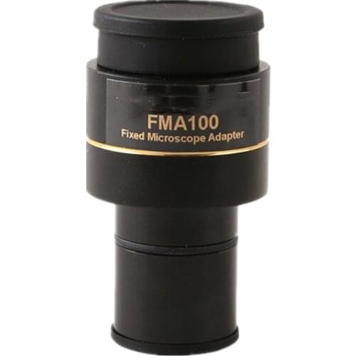 1X Fixed 23.2mm Eyepiece to C-Mount Microscope Eyepieces Adapter