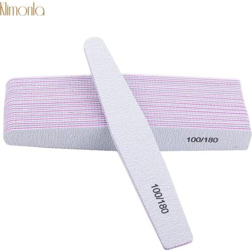 5pcs Nail File Sanding Buffer Blocks For 100/180 UV Gel Nail Art Polisher Files DIY Manicure Salon Tips Nail Care Tools
