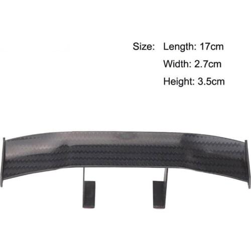 99% Universal Spoiler Carbon Fiber Spoilers Look High Quality Car Spoiler Accessories New Style DIY Car Rear Wing Suitable