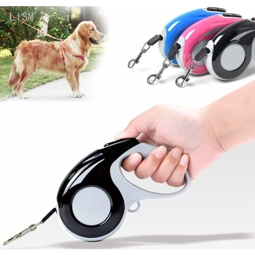 Retractable Dog Leash Automatic Flexible 3M/5M Dog Leash Dogs Cat Traction Rope Leashes For Small Medium Dogs Pet Products