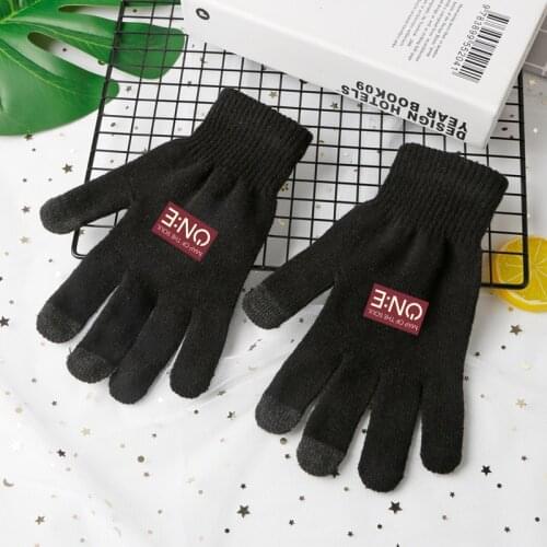 Bangtan Boys MAP OF THE SOUL ON:E Print Touch Screen Gloves Winter Warm Gloves