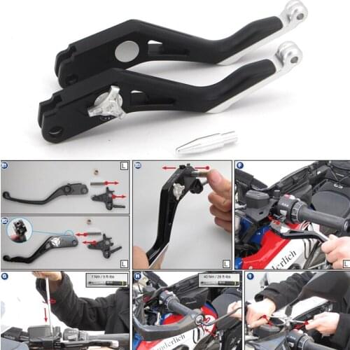 For BMW R1200GS R1250GS LC Adventure Motorcycle Brake Clutch Lever 2013-2018
