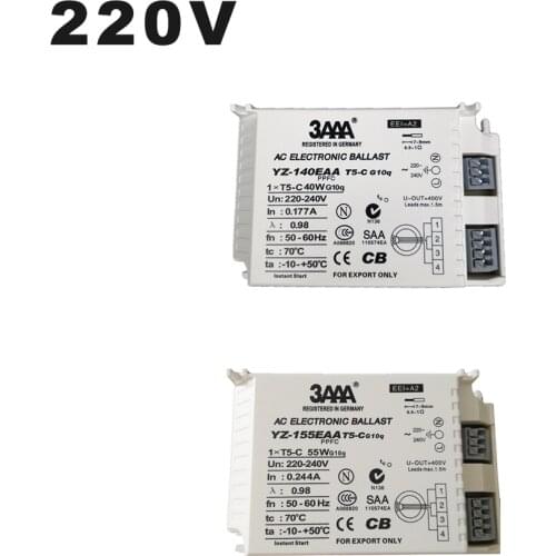 AC220V 40W 55W T5-C Electronic Ballast YZ140EAA YZ155EAA Commutator For T5 Ring Lamp G10q Annular Tubes Fluorescent Lamp