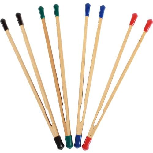 ETone 4x Bamboo Print Developing Tongs Photo Studio Darkroom Negative Film Processing