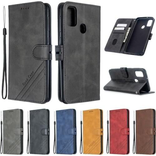 For Samsung Galaxy A21S Case Leather Flip Case For Coque Samsung A21S Phone Case Galaxy A 21S A217F Fundas Magnetic Wallet Cover