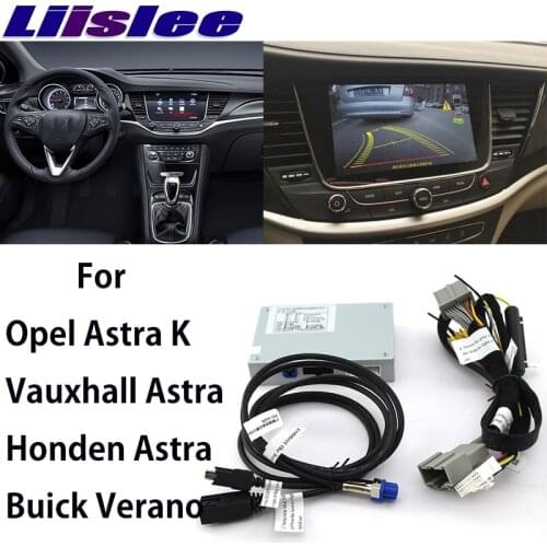 Liandlee Reverse Camera Interface Parking System Plus For Buick Verano For Vauxhall For Holden For Opel Astra K Display Upgrade