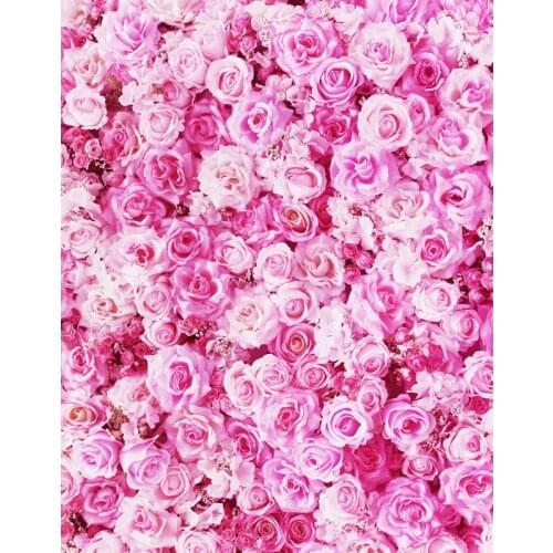 LIFE MAGIC BOX Backdrop Purple Flowers Small Vinyl Background For Photo S-2546